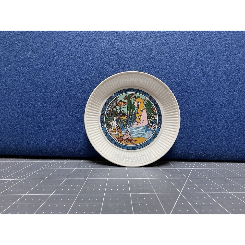1975 Wedgewood Plate Children's Stories The little Mermaid Etruria & Barlaston